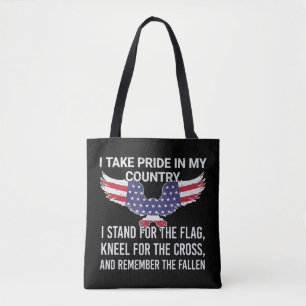 Bolso De Tela Me enorgullece mi país Veteran Patriot America
