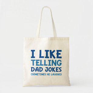 Bolso De Tela Me Gusta Decirle A Papá Chistes