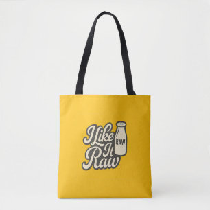 Bolso De Tela Me Gusta El Raw
