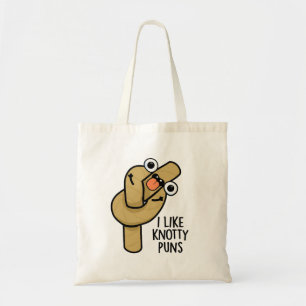 Bolso De Tela Me Gusta Knotty Puns Funny Rope Pun