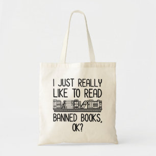 Bolso De Tela Me Gusta Leer Libros Prohibidos, ¿De Acuerdo?