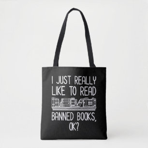 Bolso De Tela Me Gusta Leer Libros Prohibidos, ¿De Acuerdo?