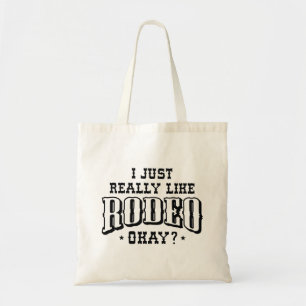 Bolso De Tela Me Gusta Mucho Rodeo Bien