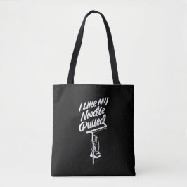 Bolso De Tela 'Me Gusta Que Me Saquen Los Fideos'