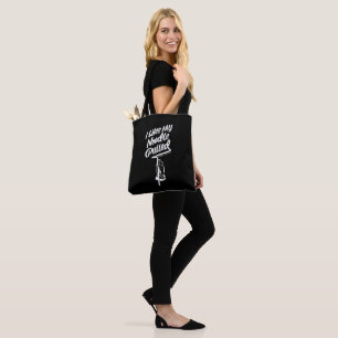 Bolso De Tela 'Me Gusta Que Me Saquen Los Fideos'