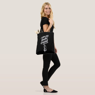 Bolso De Tela 'Me Gusta Que Me Saquen Los Fideos'
