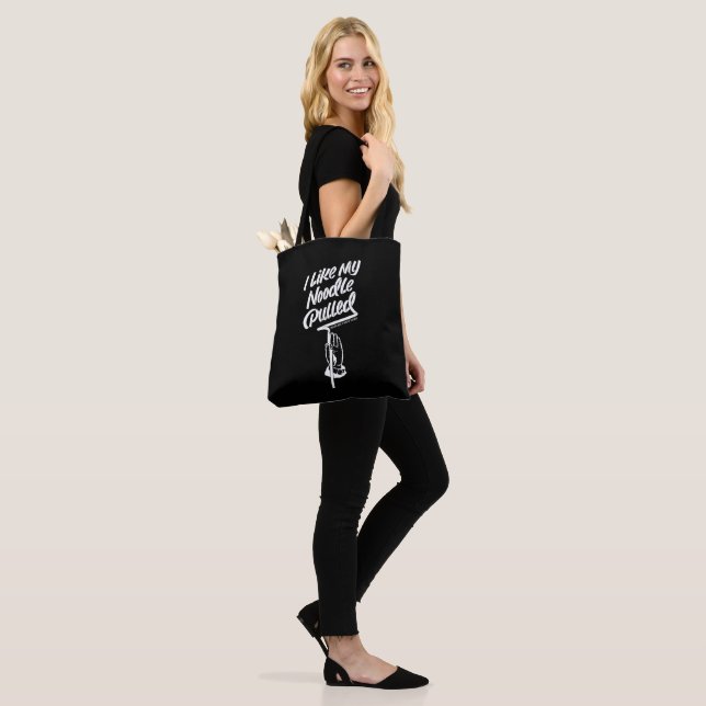 Bolso De Tela 'Me Gusta Que Me Saquen Los Fideos' (Puesto)