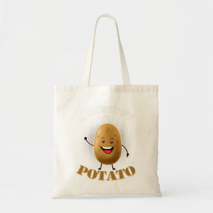 Bolso De Tela Me Identifico Como Una Papa