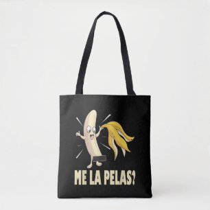 Bolso De Tela Me La Pelas