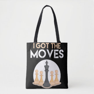 Bolso De Tela me mueven los hombres amantes del ajedrez de ajedr