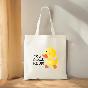 Bolso De Tela Me Quackeas Con Divertido Duckling