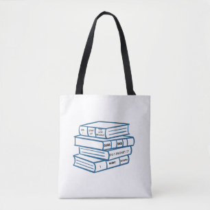Bolso De Tela Me quedé despierto hasta tarde leyendo Tote
