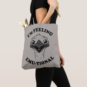 Bolso De Tela Me siento emocional