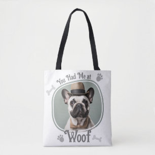 Bolso De Tela Me Tenía En Woof Mascota Dog Photo