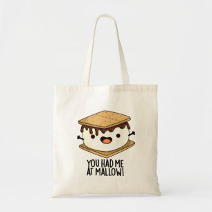 Bolso De Tela Me Tenías En Mallow Funny Smore Pun