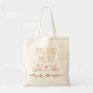 Bolso De Tela Me Tenías En Meow