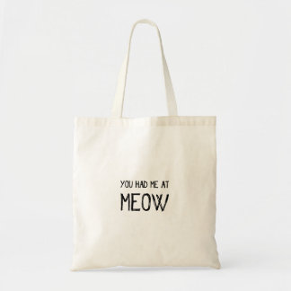Bolso De Tela Me Tenías En Miau