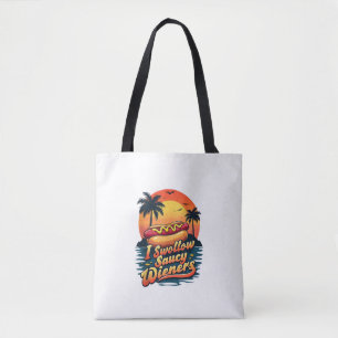 Bolso De Tela Me Trague Saucy Wieners Divertido Chiste Adulto Pe
