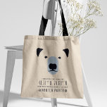 Bolso De Tela ¡Me valió el frío al Fiesta! | Funny Tote Bag<br><div class="desc">Puedes hacer fiesta sin importar el tiempo, incluso en los muertos del invierno. Estas fiestas favorecen las bolsas de té para satisfacer el deseo de fiesta de tu invitado y pasarlo bien sin importar lo frío que esté afuera. Estos totes divertidos, aunque mínimos y limpios contienen un ilustracion de oso...</div>