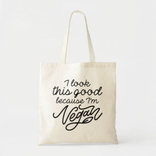 Bolso De Tela Me veo bien porque soy vegan