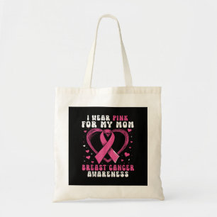 Bolso De Tela Me Visto de Rosa Por Concienciación del Cáncer de