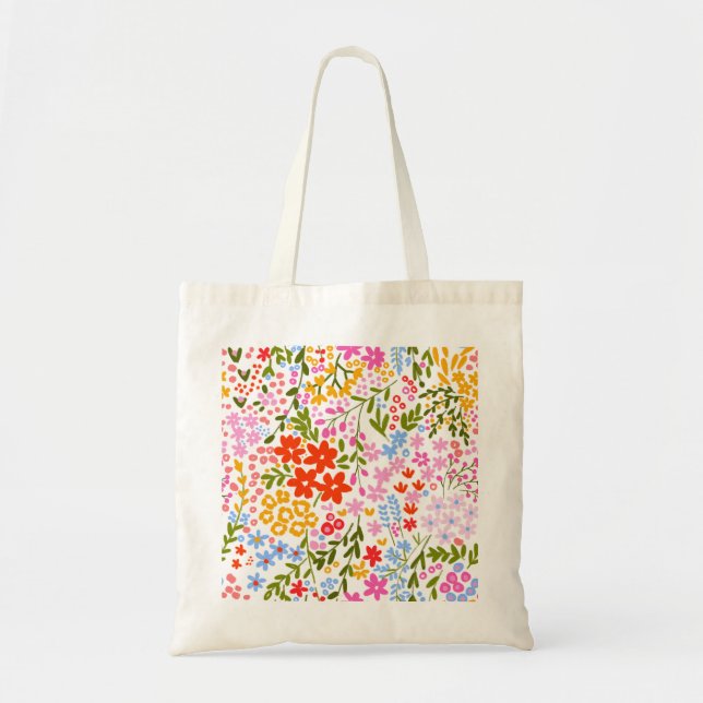 Bolso De Tela Meadow Bloom (Frente)