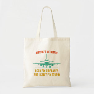 Bolso De Tela Mecánico de avión puedo arreglar aviones pero no p