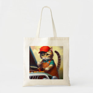 Bolso De Tela Mecánico De Gatos