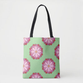 Bolso De Tela Medallero asiático pastel rosado