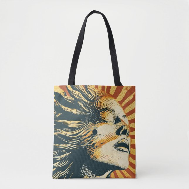 Bolso De Tela Media tonalidad (Anverso)