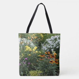Bolso De Tela Mediados de jardines del verano