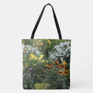 Bolso De Tela Mediados de jardines del verano