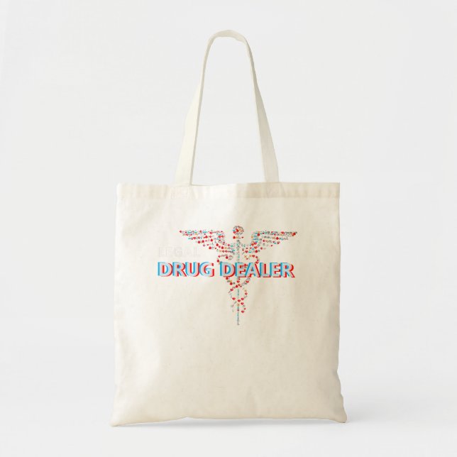 Bolso De Tela Médica de Farmacéutica (Frente)