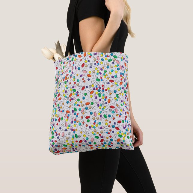 Bolso De Tela Medicina, medicina, farmacología (Detalle)