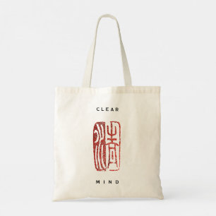 Bolso De Tela Medición de mente clara de Zen Lotus