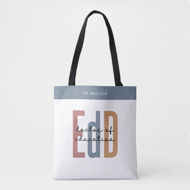 Bolso De Tela Médico De Educación Personalizada (Anverso)