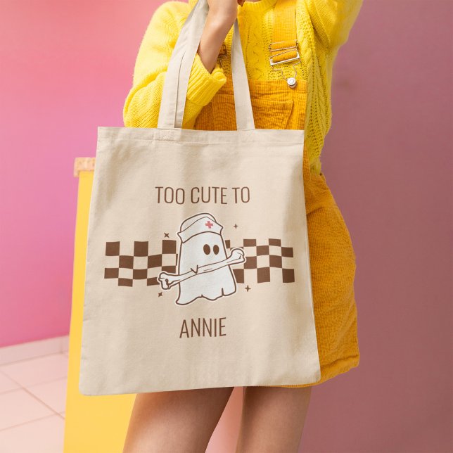 Bolso De Tela Médico de enfermería de Halloween curado fantasma  (Subido por el creador)