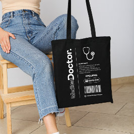 Bolso De Tela Médico – Humor Divertido de Trabajo, Regalo de Ofi