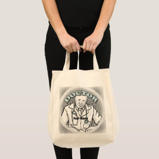 Bolso De Tela Médico retro 