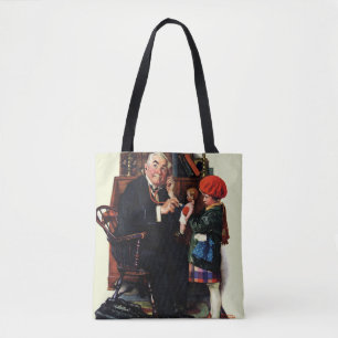 Bolso De Tela Médico y la muñeca