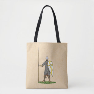 Bolso De Tela Medieval Norman Knight Circa 1066