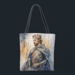 Bolso De Tela Medieval Prince<br><div class="desc">A Watercolour portrait of a Medieval prince</div>