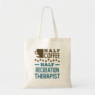 Bolso De Tela Medio Café Medio Terapia de Recreación