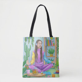 Bolso De Tela meditación