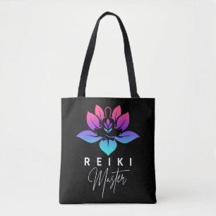Bolso De Tela Meditación de la Terapia Espiritual de Reiki Maste