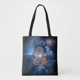 Bolso De Tela Meditación en el espacio
