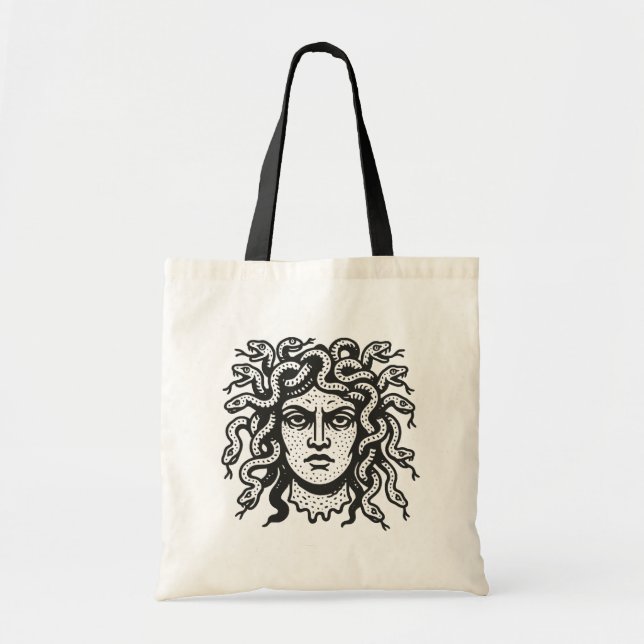 Bolso De Tela Medusa (Frente)