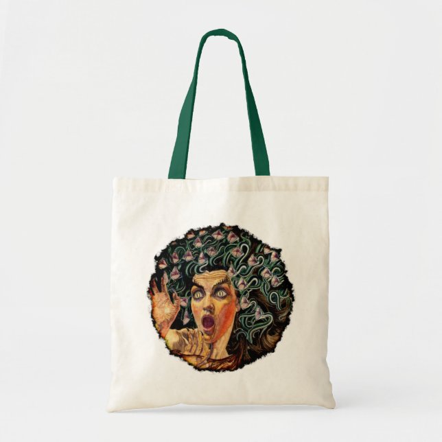 Bolso De Tela Medusa (Frente)