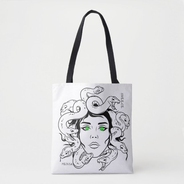 Bolso De Tela Medusa Bag (Anverso)