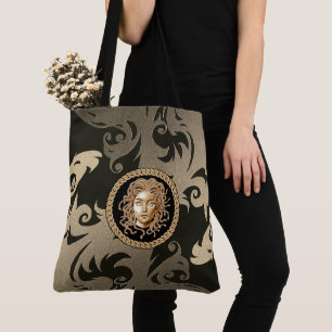 Bolso De Tela Medusa Baroque de lujo